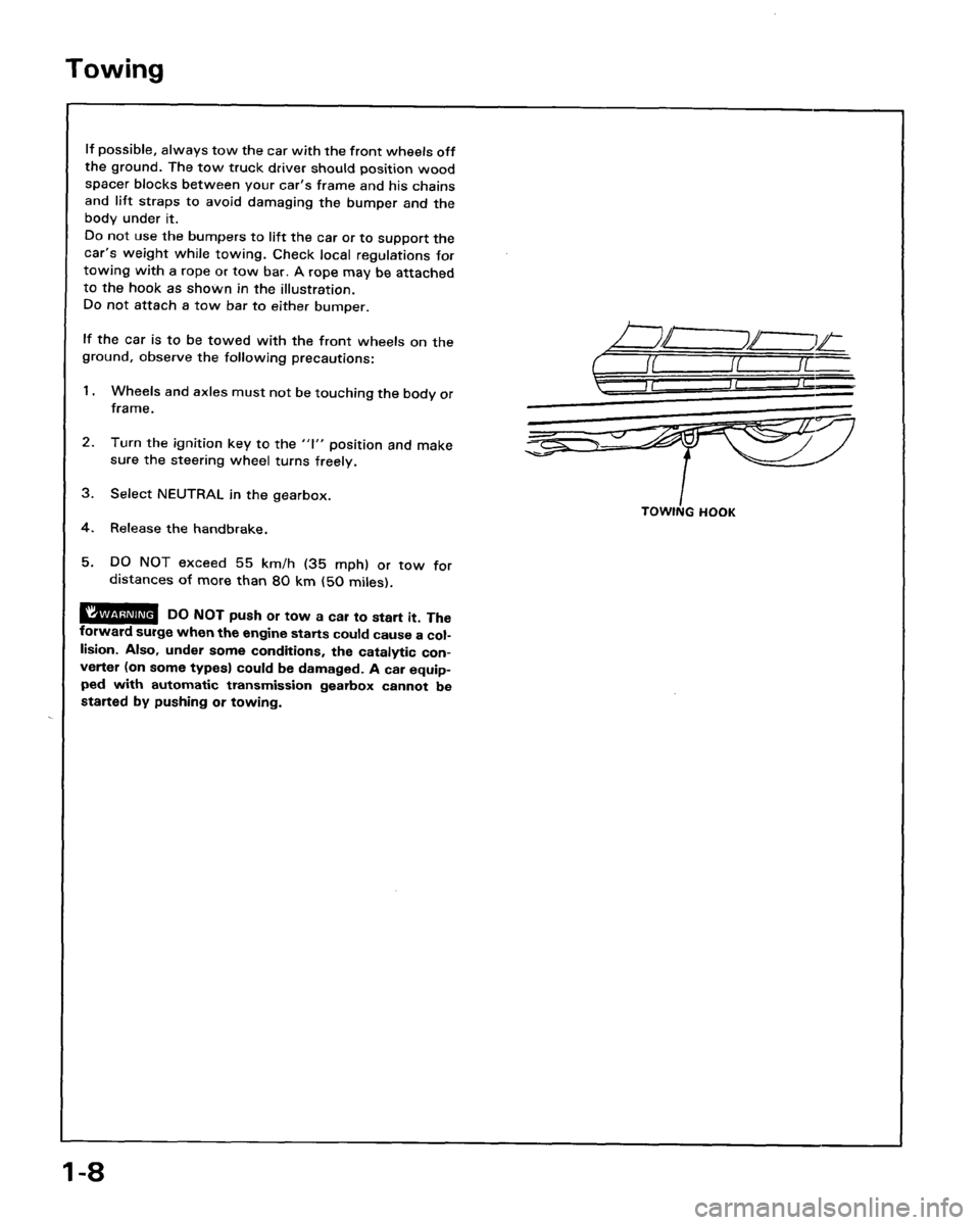 ACURA LEGEND 1988  Service Repair Manual 