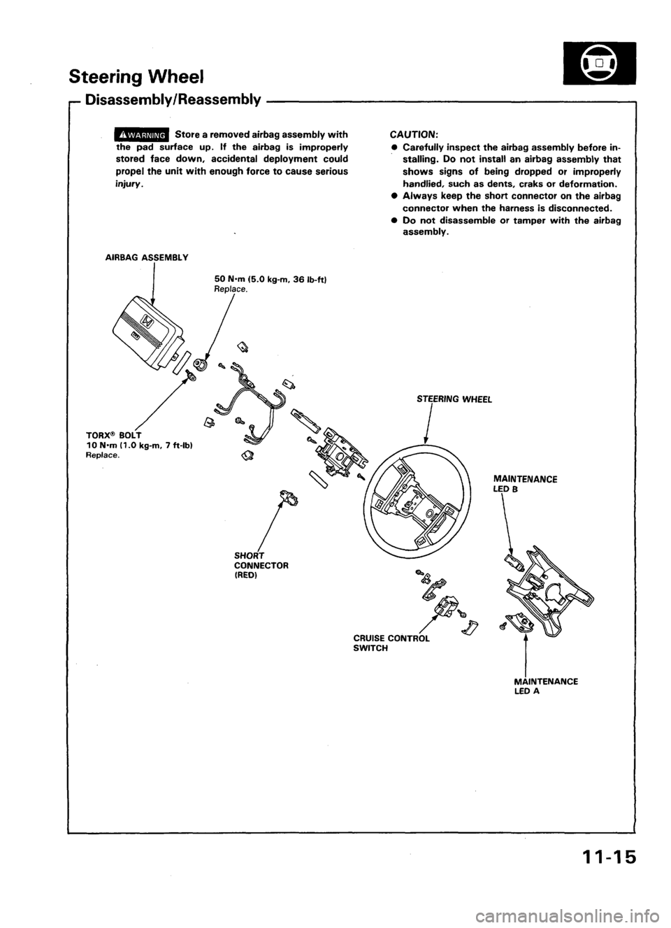 ACURA LEGEND 1988  Service Repair Manual 