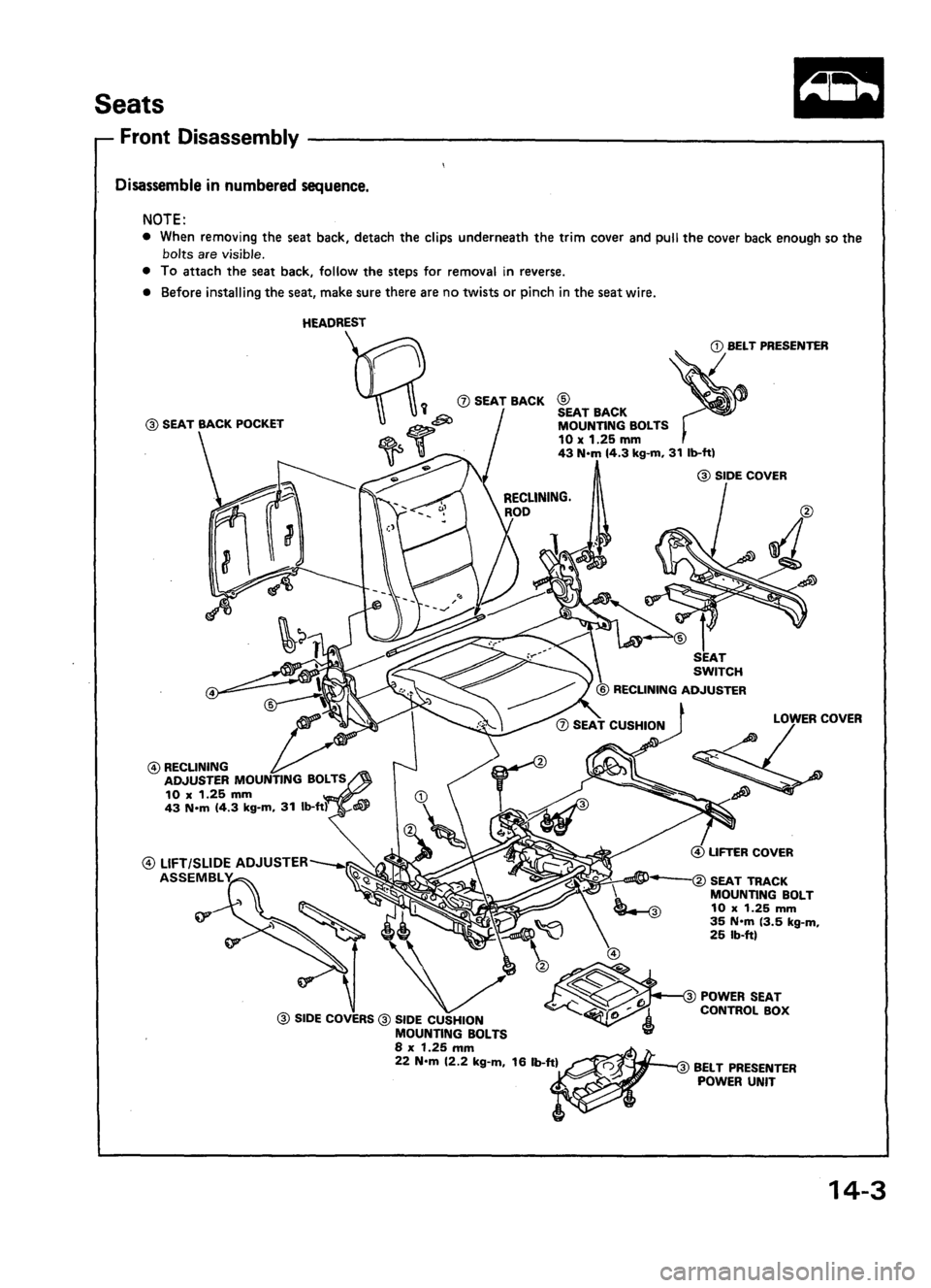 ACURA LEGEND 1998  Service Repair Manual 