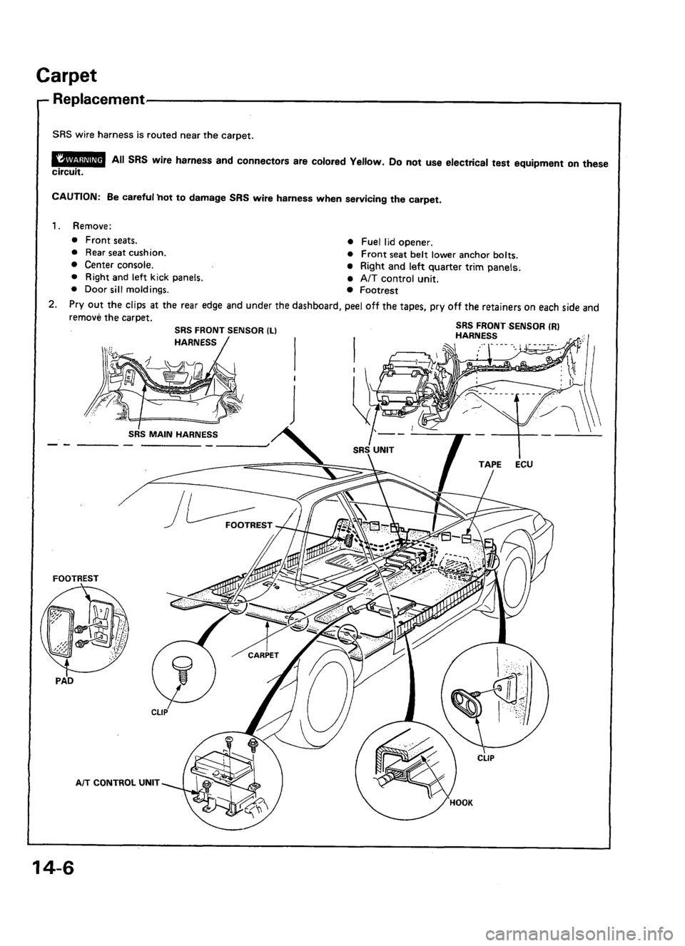 ACURA LEGEND 1998  Service Repair Manual 