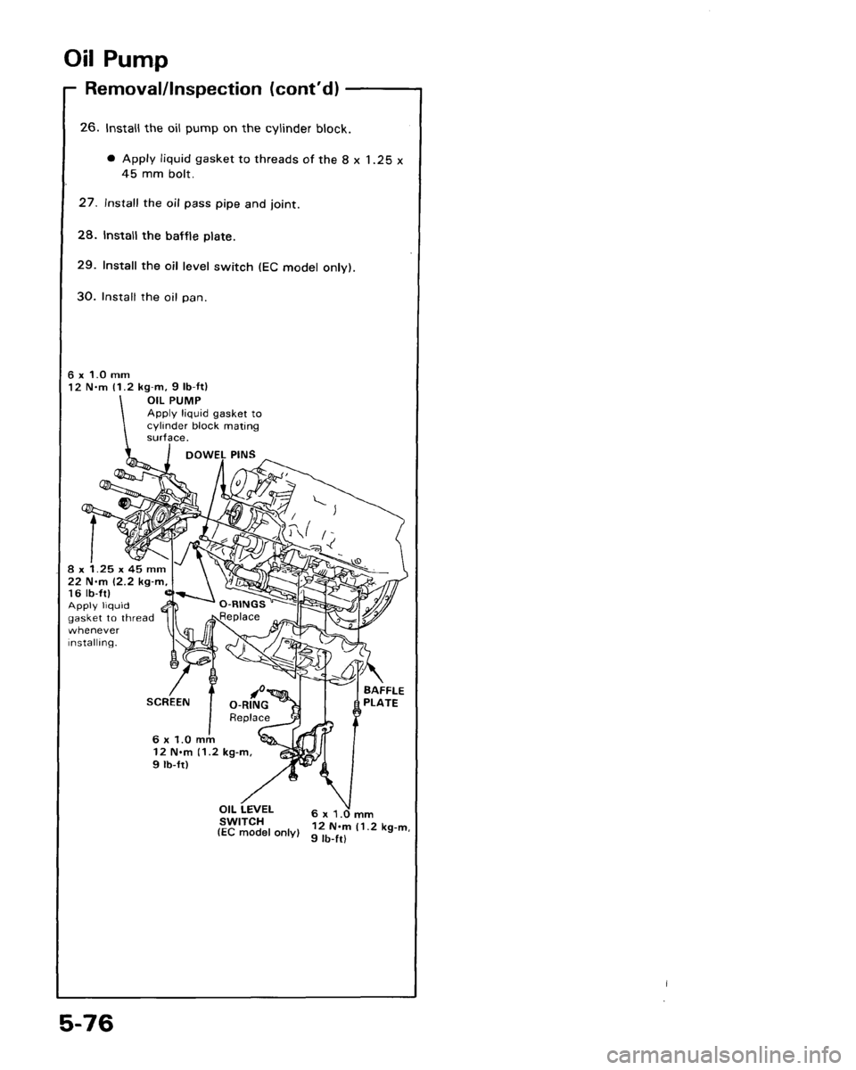 ACURA LEGEND 1988  Service Repair Manual 
