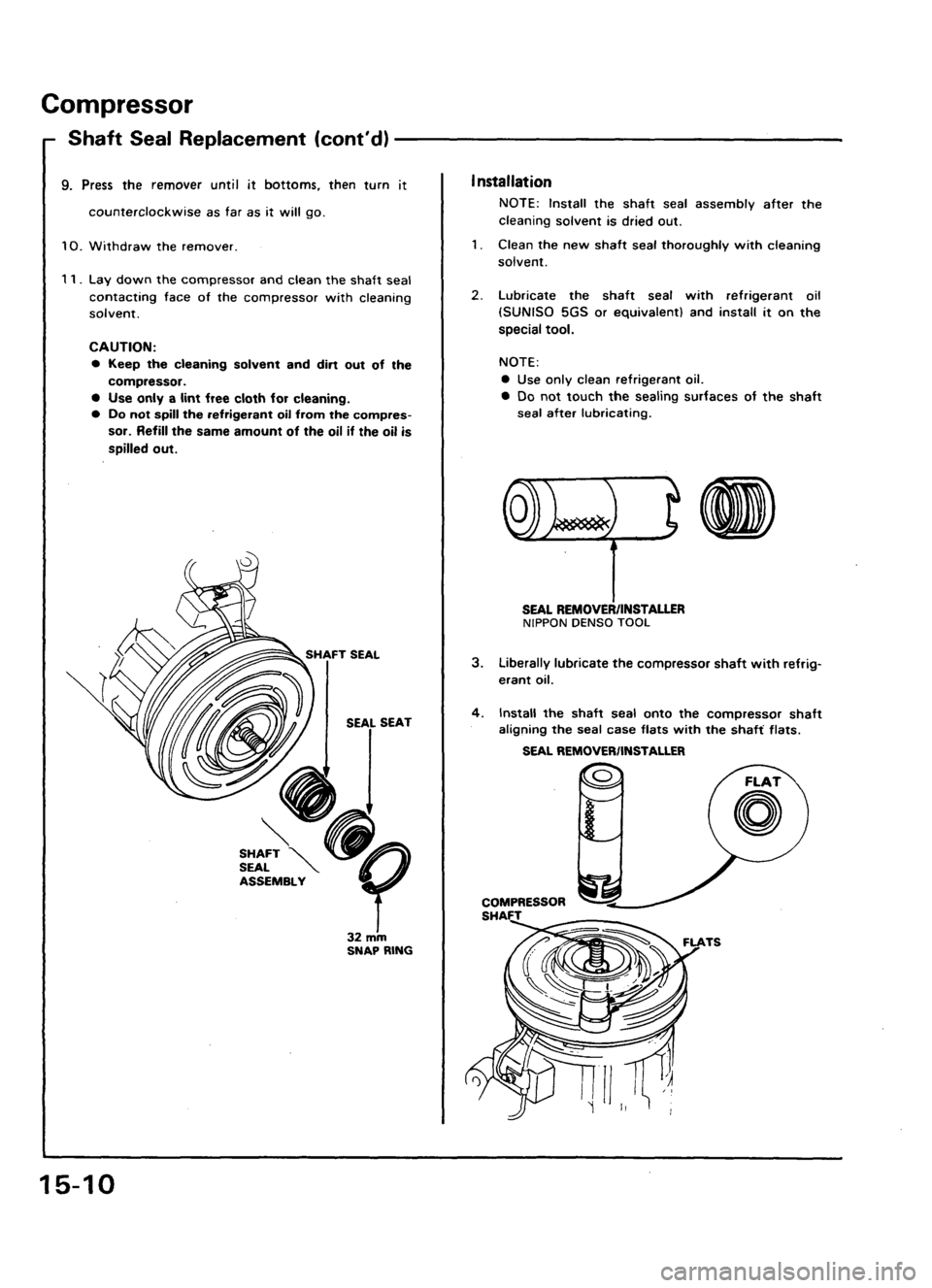ACURA LEGEND 1988  Service Repair Manual 