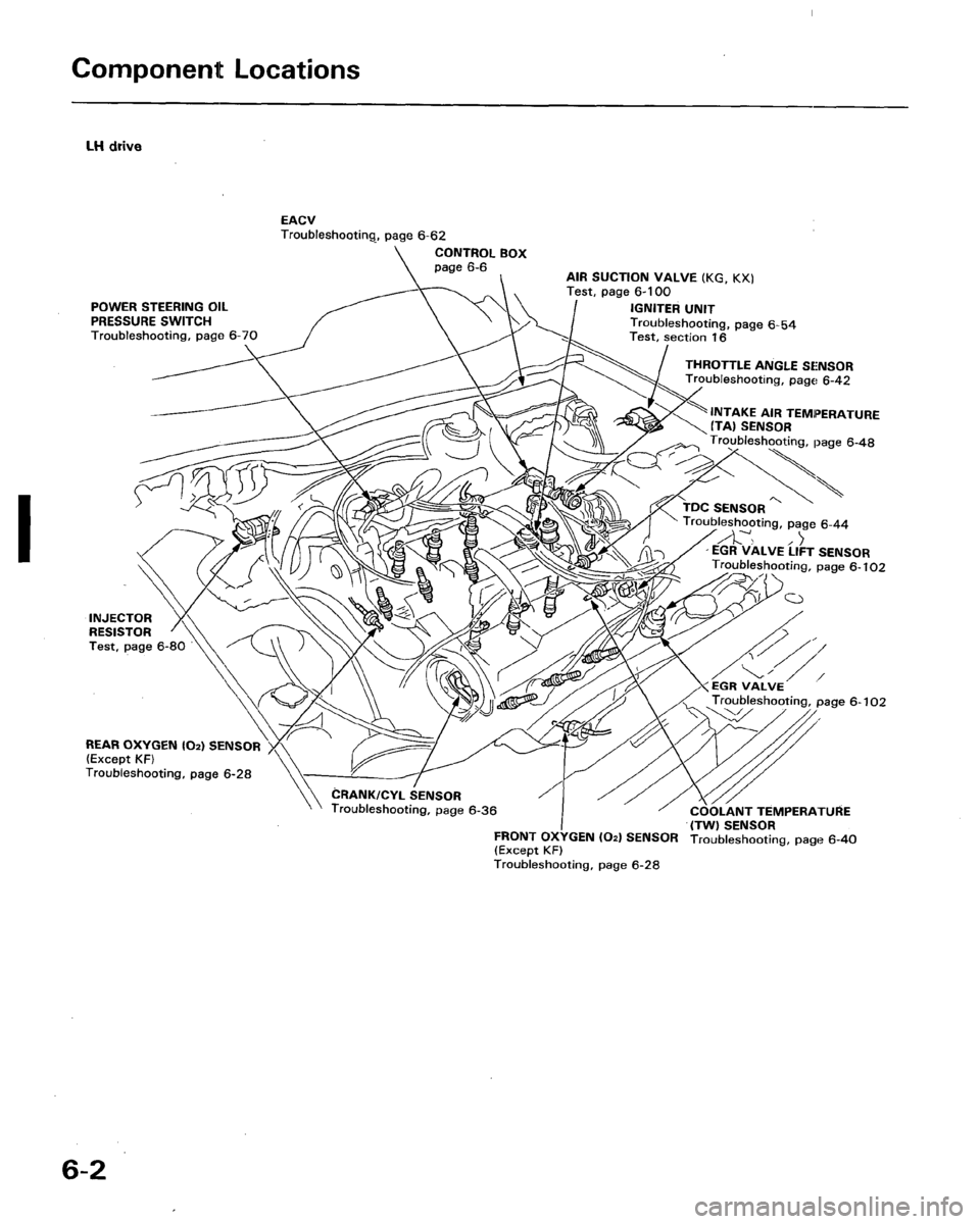 ACURA LEGEND 1988  Service Repair Manual 