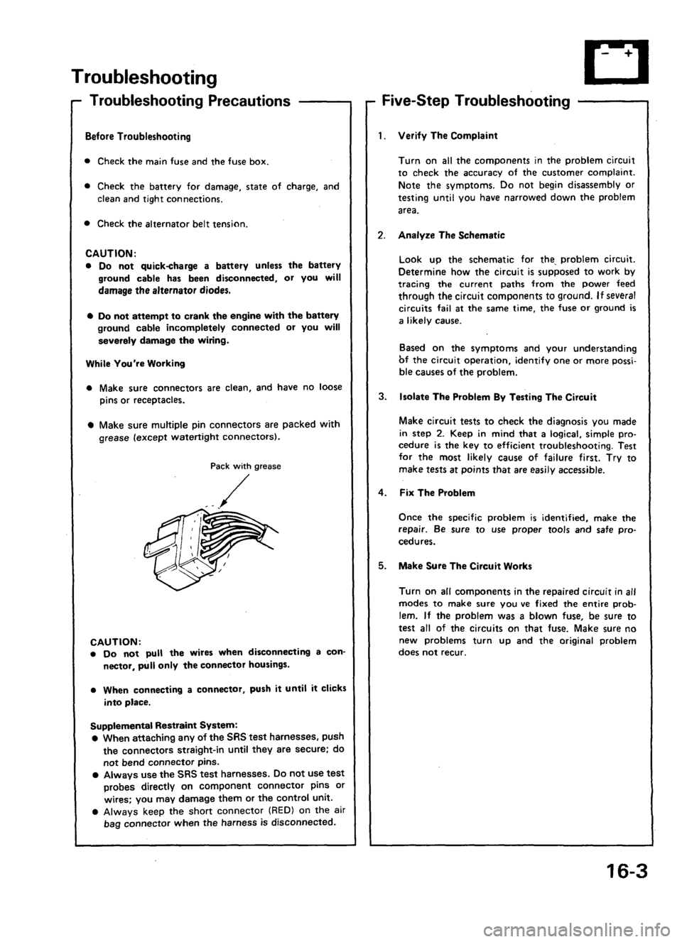 ACURA LEGEND 1998  Service Repair Manual 