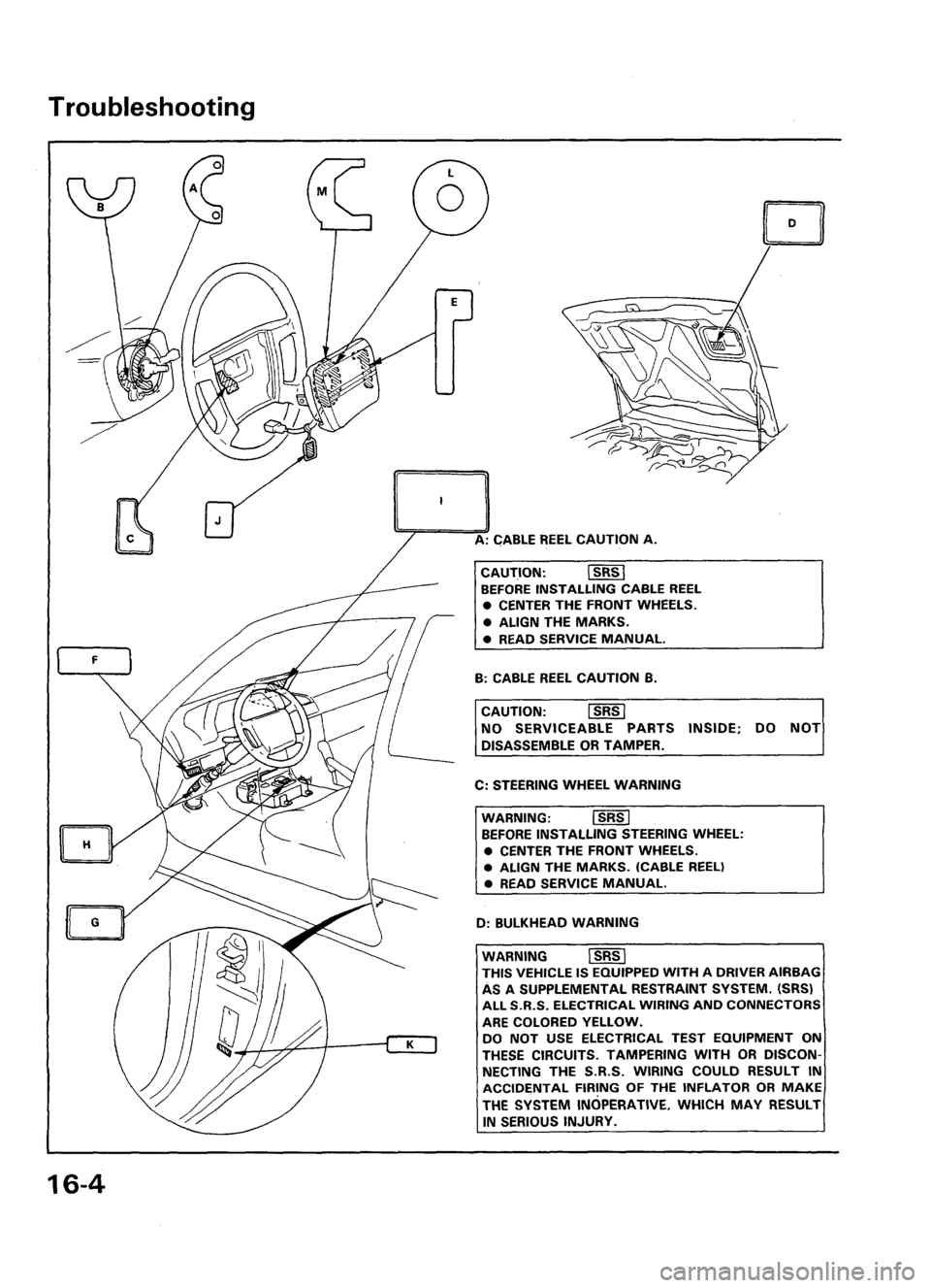 ACURA LEGEND 1998  Service Repair Manual 