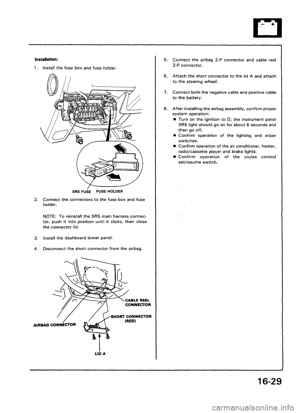 ACURA LEGEND 1988  Service Repair Manual 