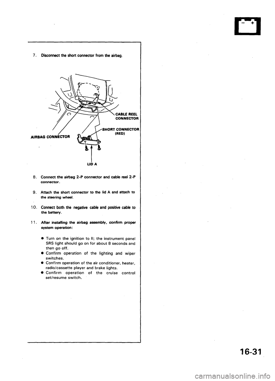 ACURA LEGEND 1988  Service Repair Manual 