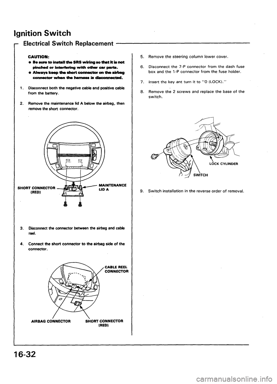 ACURA LEGEND 1988  Service Repair Manual 
