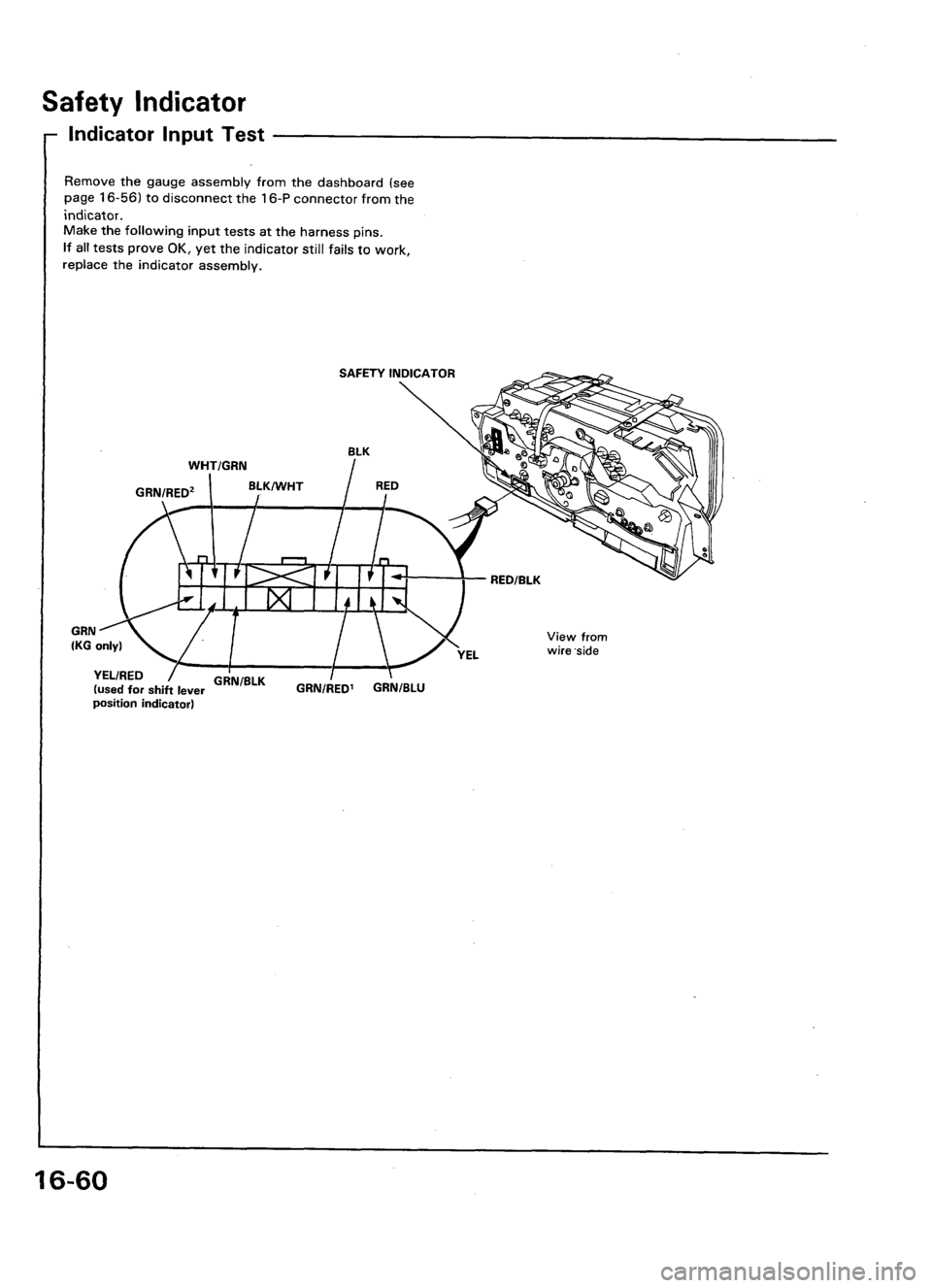 ACURA LEGEND 1998  Service Repair Manual 