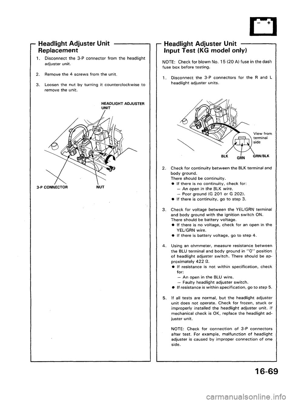 ACURA LEGEND 1998  Service Repair Manual 