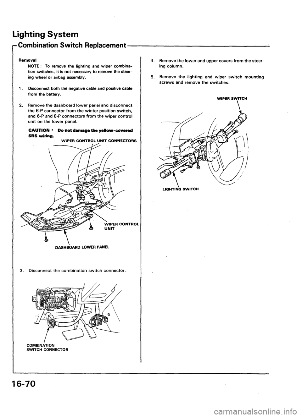 ACURA LEGEND 1998  Service Repair Manual 