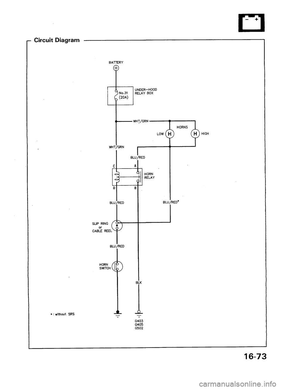 ACURA LEGEND 1998  Service Repair Manual 