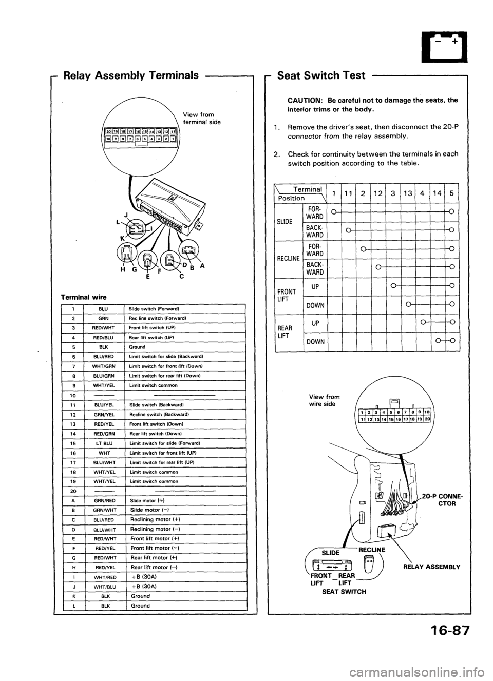 ACURA LEGEND 1998  Service Repair Manual 