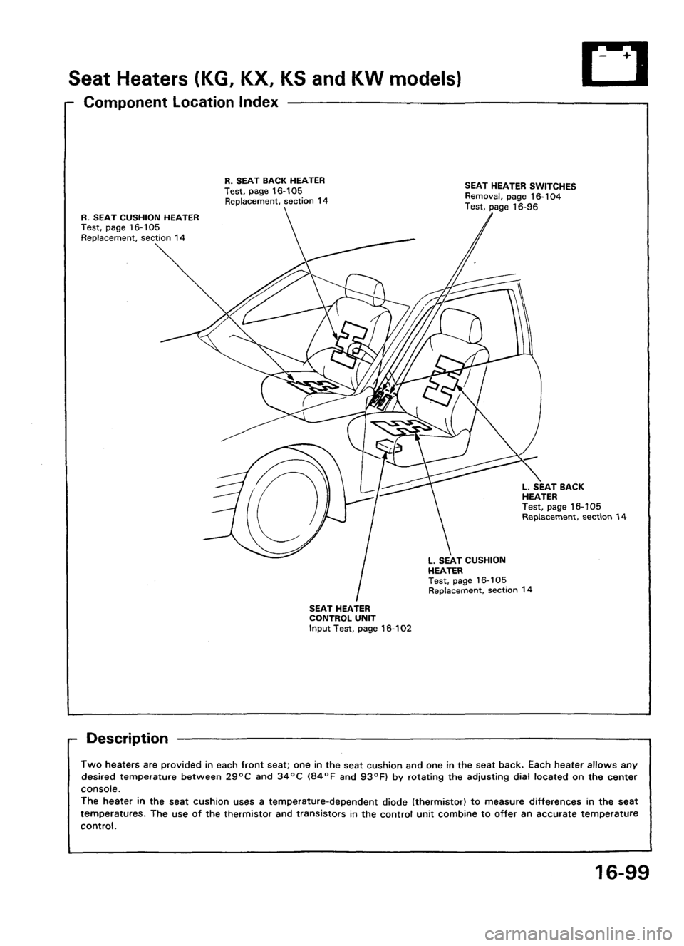 ACURA LEGEND 1998  Service Repair Manual 