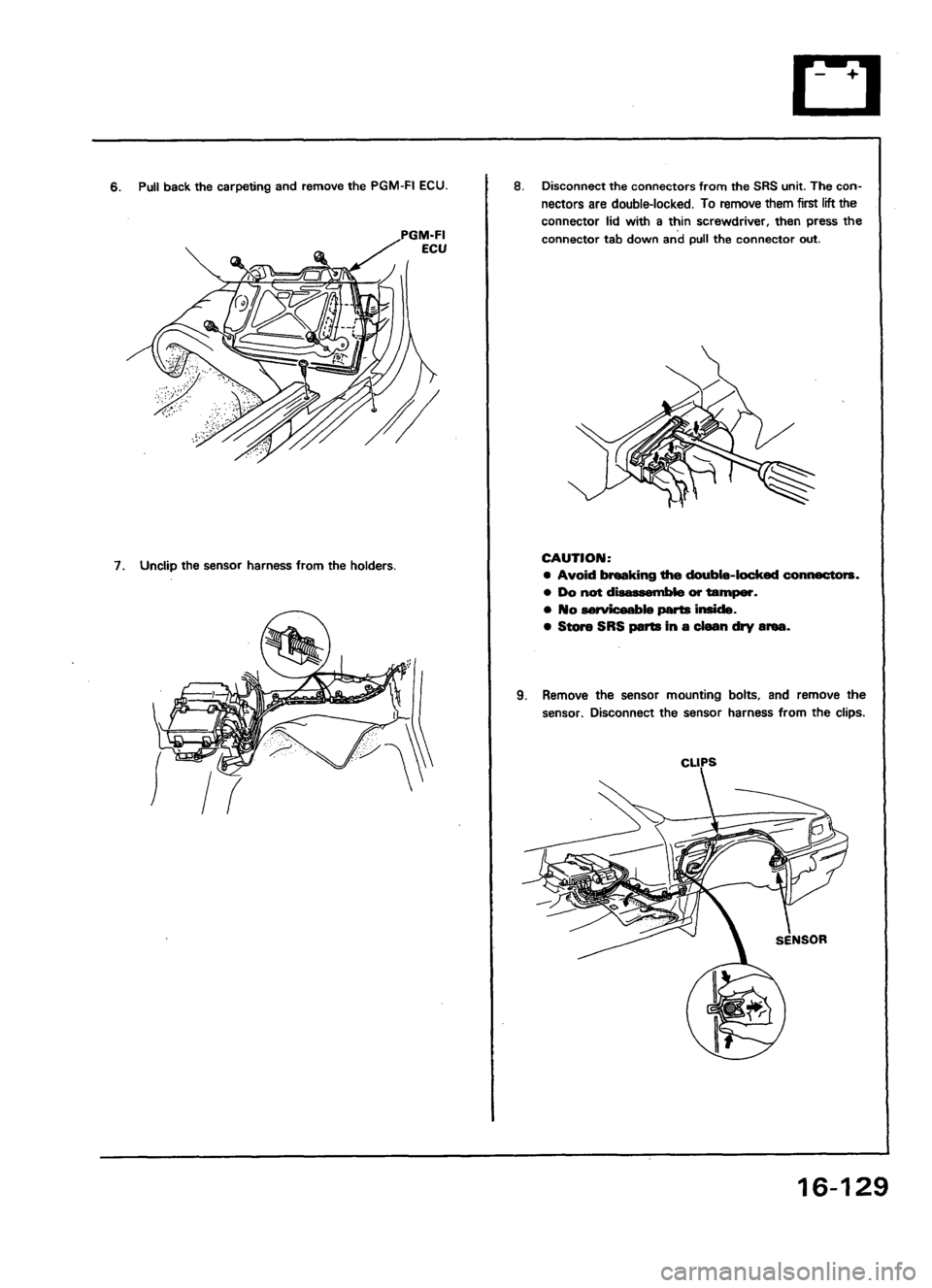 ACURA LEGEND 1998  Service Repair Manual 