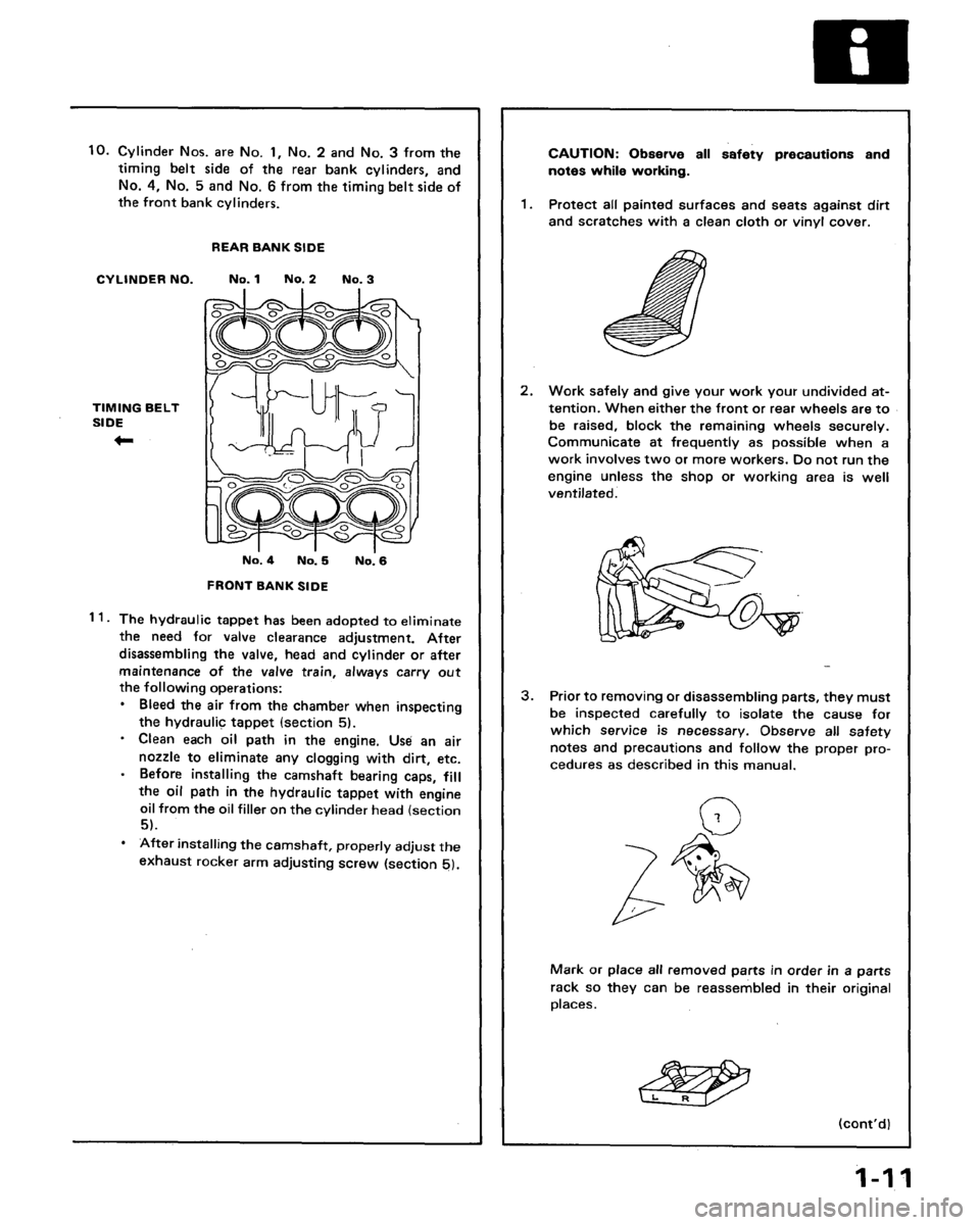 ACURA LEGEND 1988  Service Repair Manual 