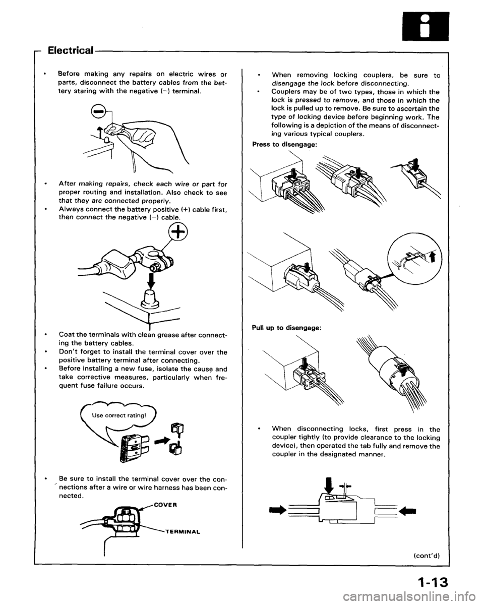 ACURA LEGEND 1998  Service Repair Manual 