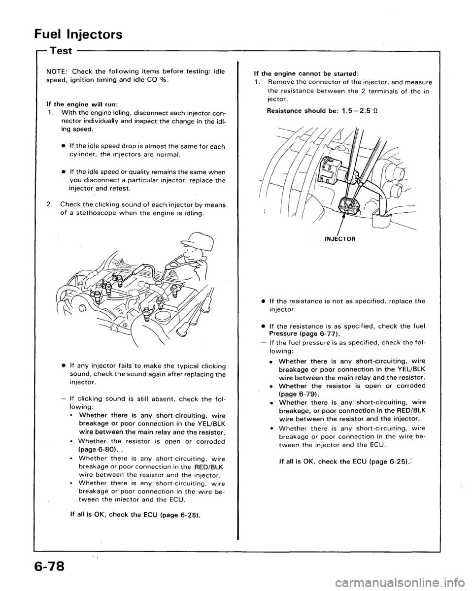 ACURA LEGEND 1988  Service Repair Manual 