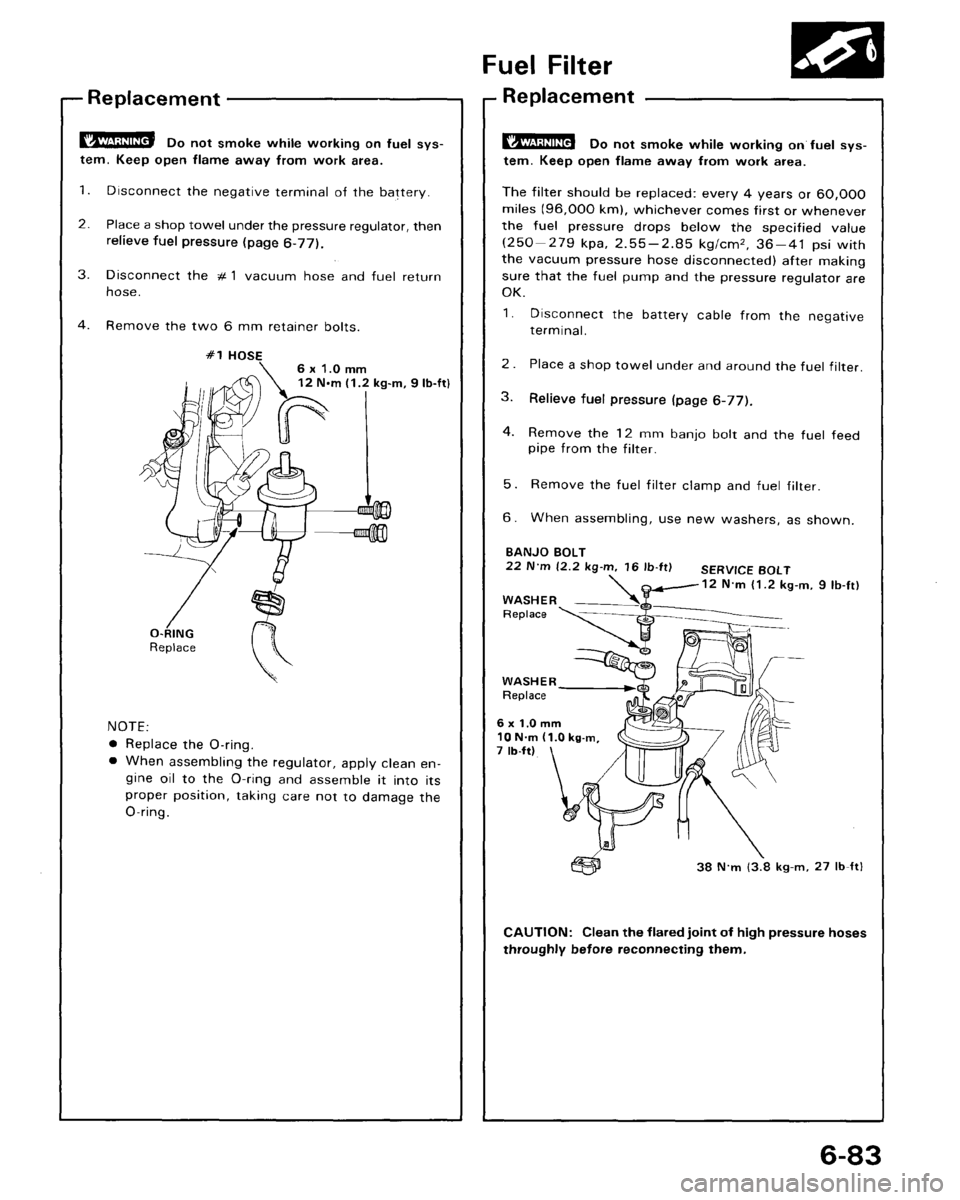 ACURA LEGEND 1988  Service Repair Manual 
