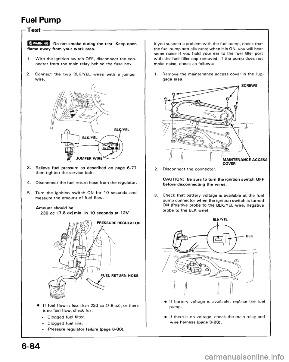 ACURA LEGEND 1988  Service Repair Manual 