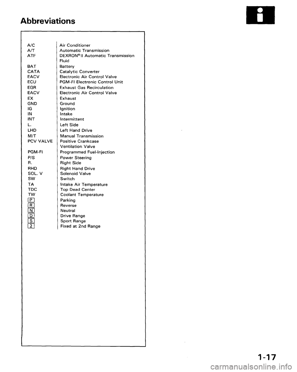 ACURA LEGEND 1998  Service Repair Manual 