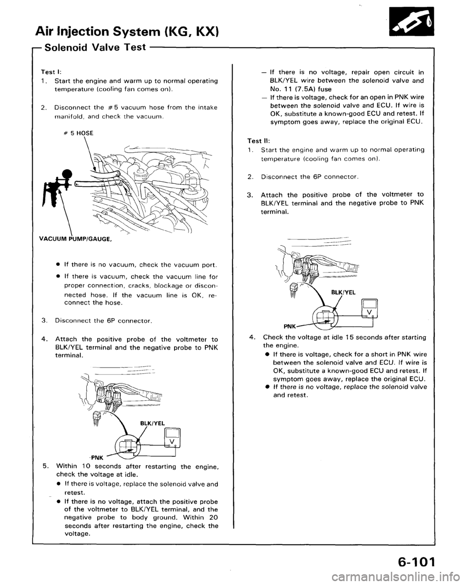 ACURA LEGEND 1988  Service Repair Manual 