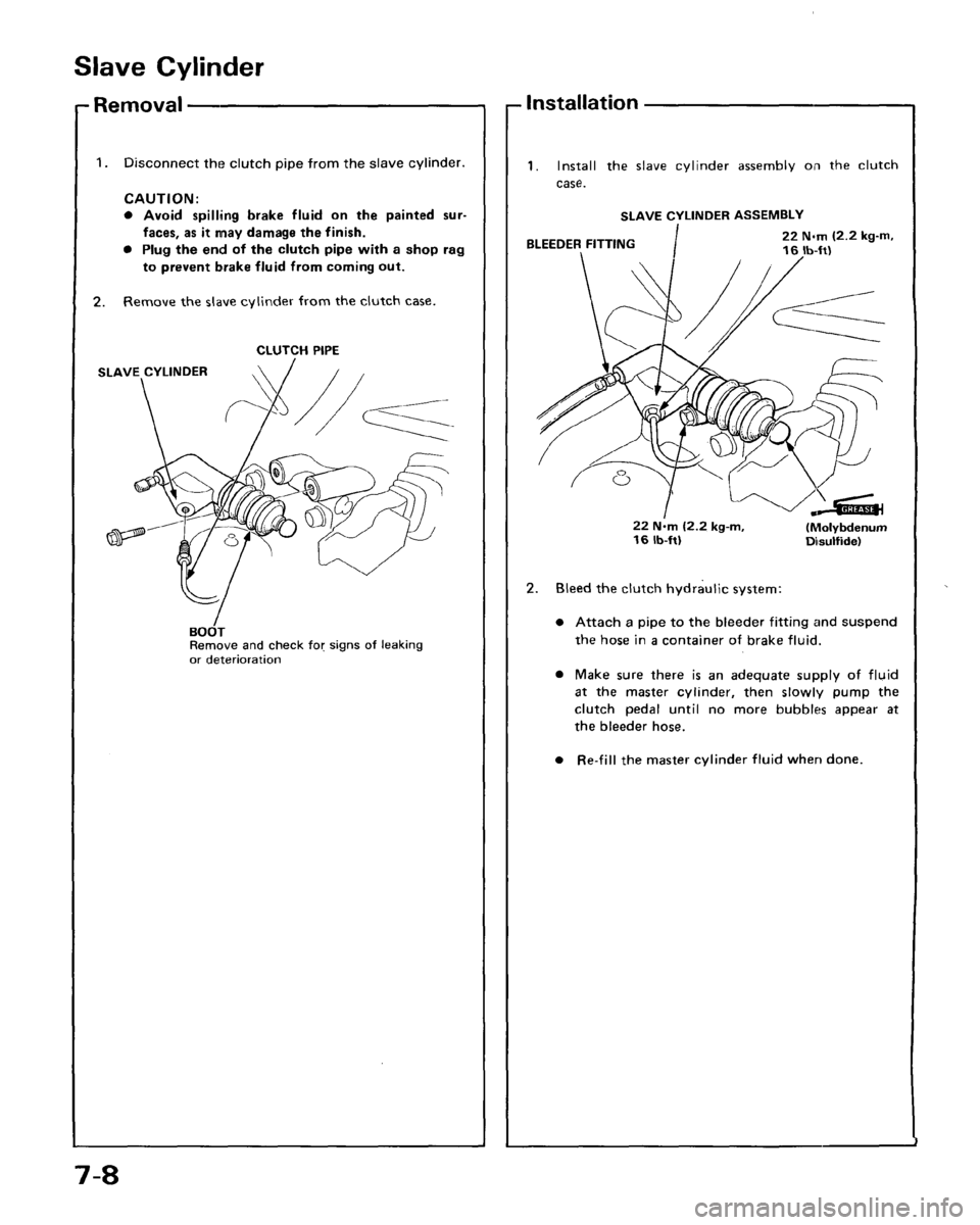 ACURA LEGEND 1988  Service Repair Manual 