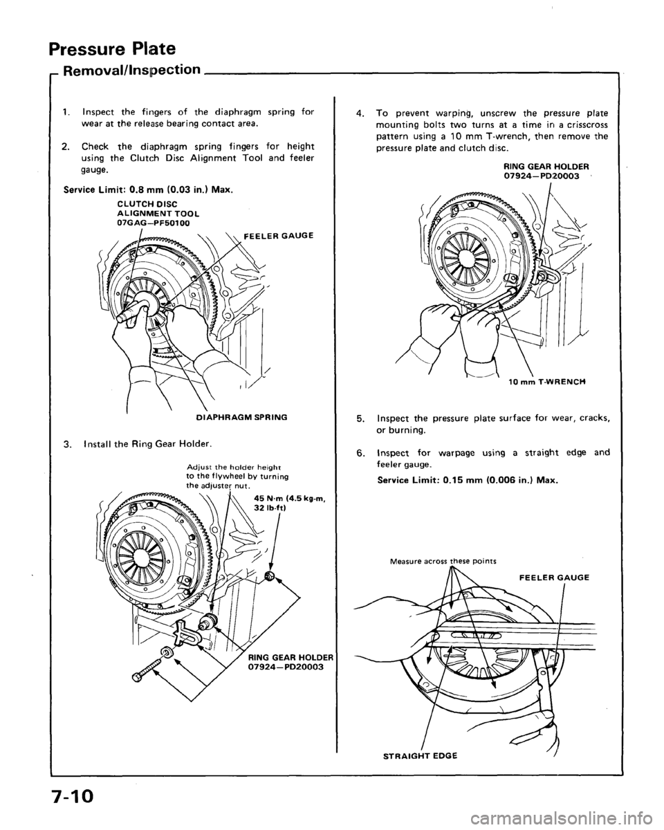 ACURA LEGEND 1988  Service Repair Manual 