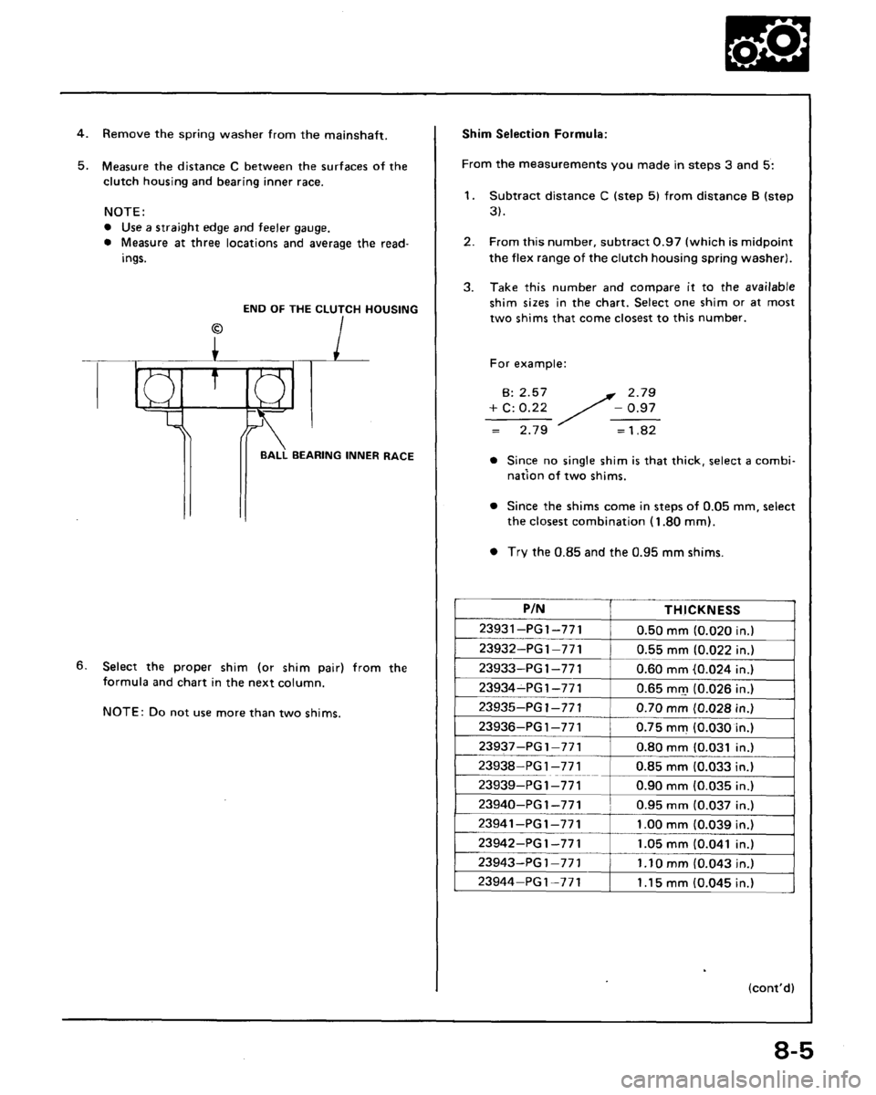 ACURA LEGEND 1988  Service Repair Manual 
