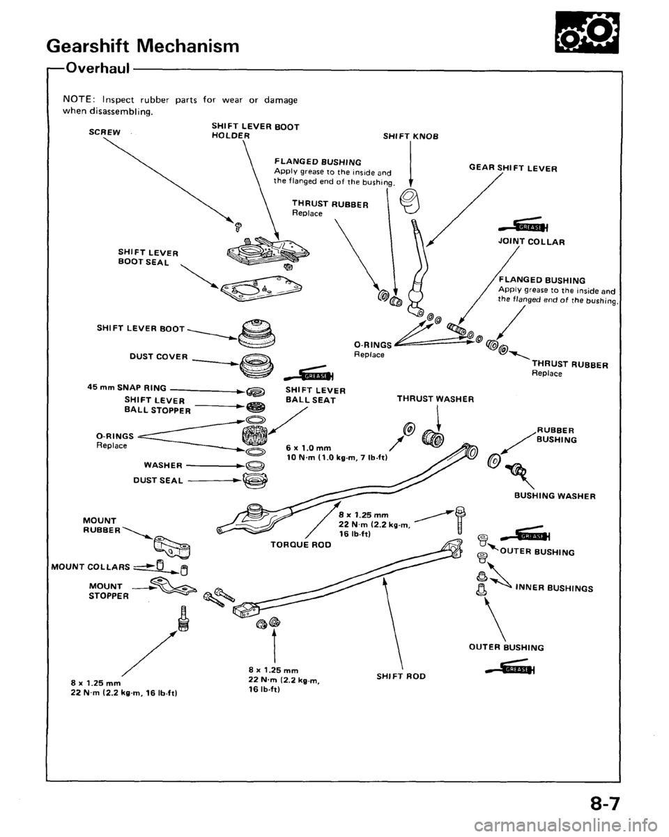 ACURA LEGEND 1988  Service Repair Manual 