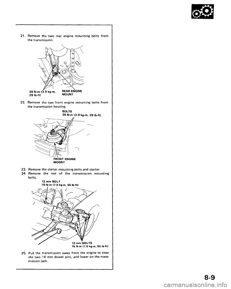 ACURA LEGEND 1988  Service Repair Manual 