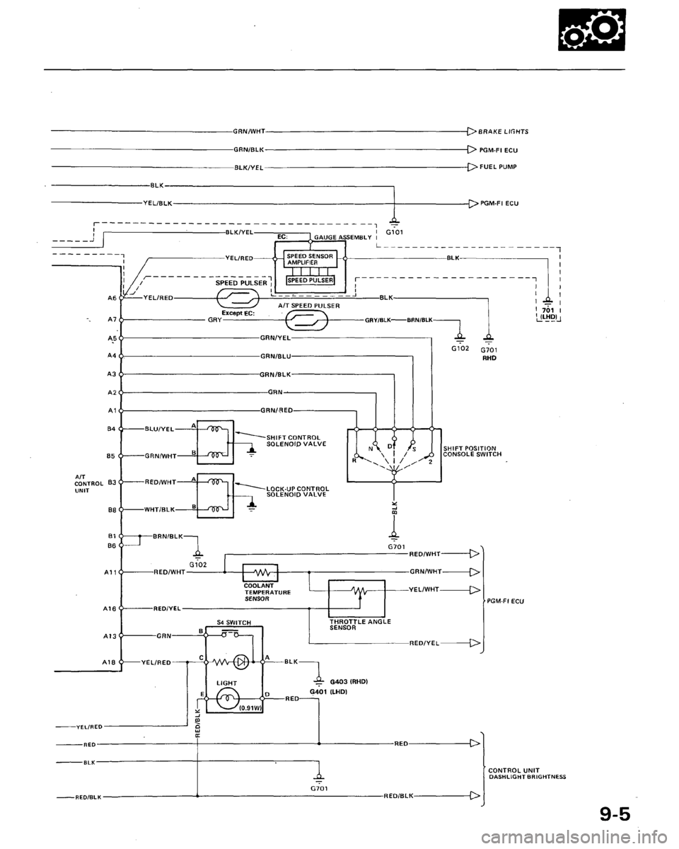ACURA LEGEND 1998  Service Repair Manual 