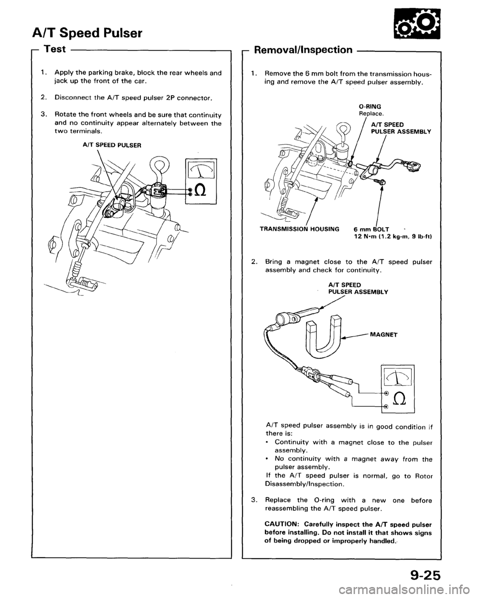 ACURA LEGEND 1988  Service Repair Manual 