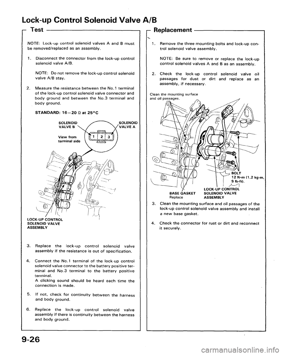 ACURA LEGEND 1988  Service Repair Manual 