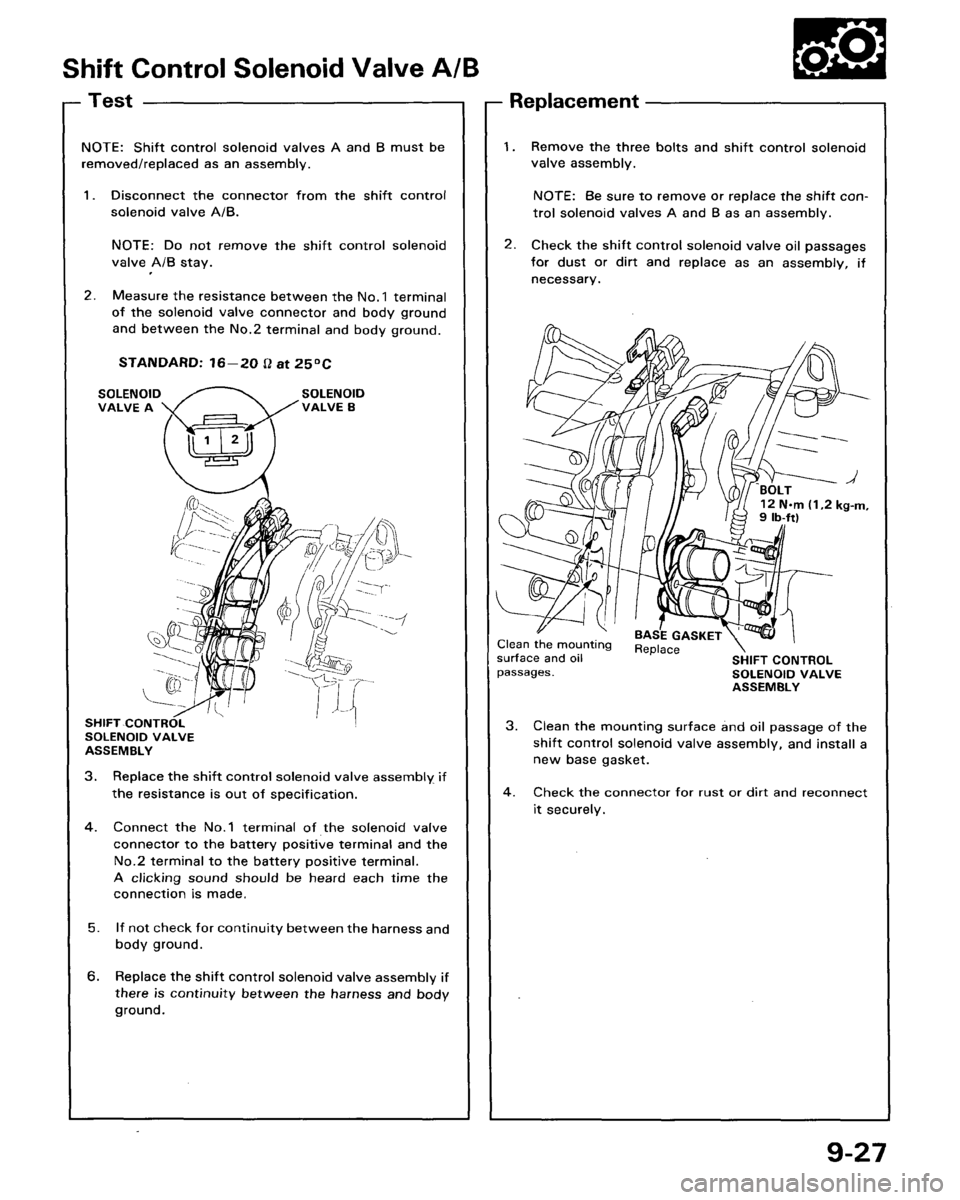 ACURA LEGEND 1988  Service Repair Manual 