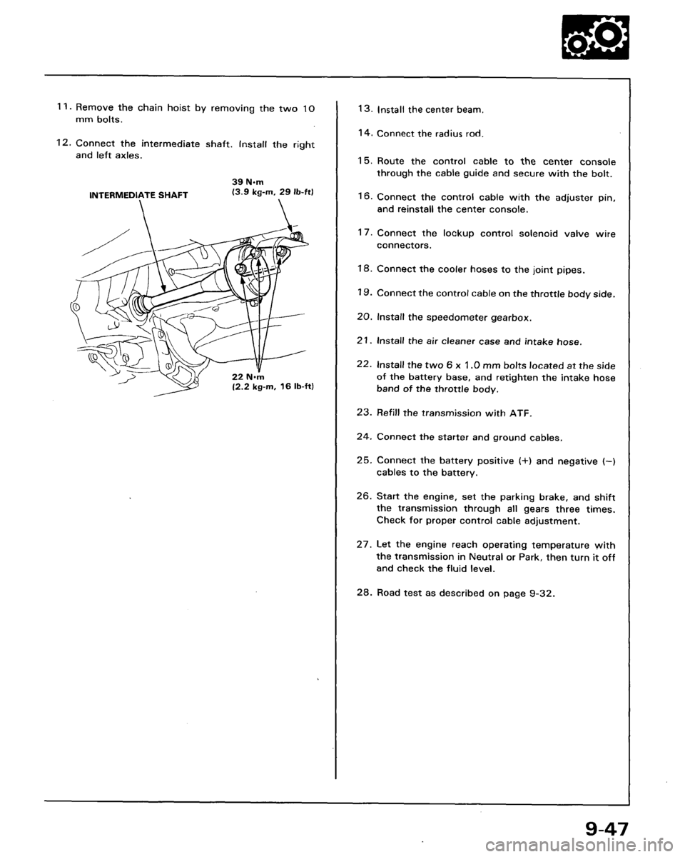 ACURA LEGEND 1988  Service Repair Manual 
