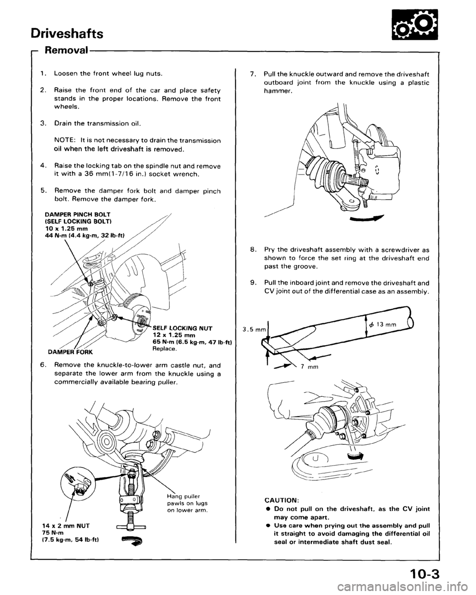 ACURA LEGEND 1988  Service Repair Manual 