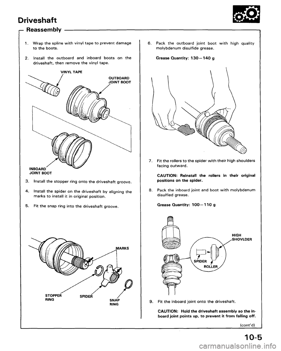 ACURA LEGEND 1988  Service Repair Manual 