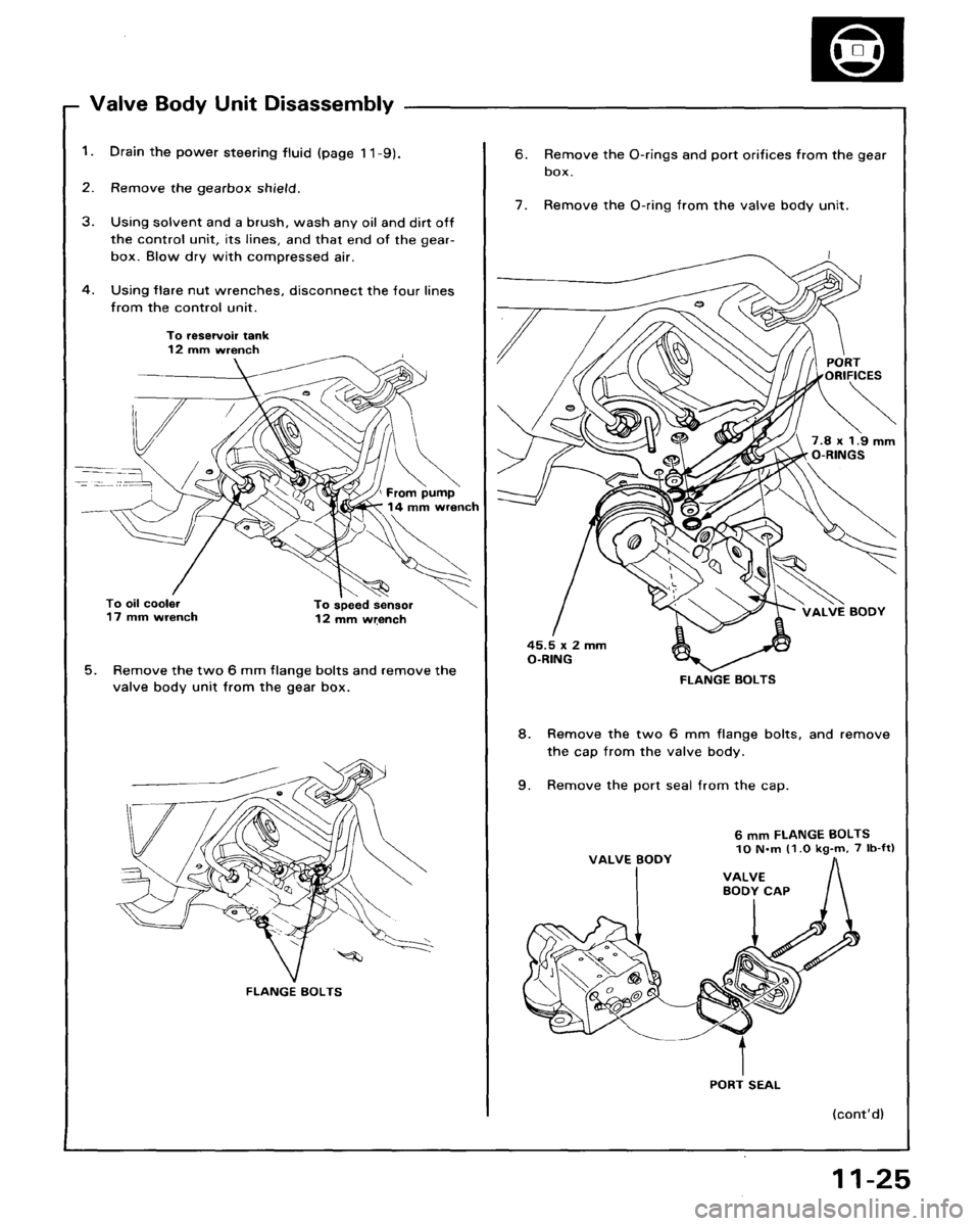 ACURA LEGEND 1988  Service Repair Manual 