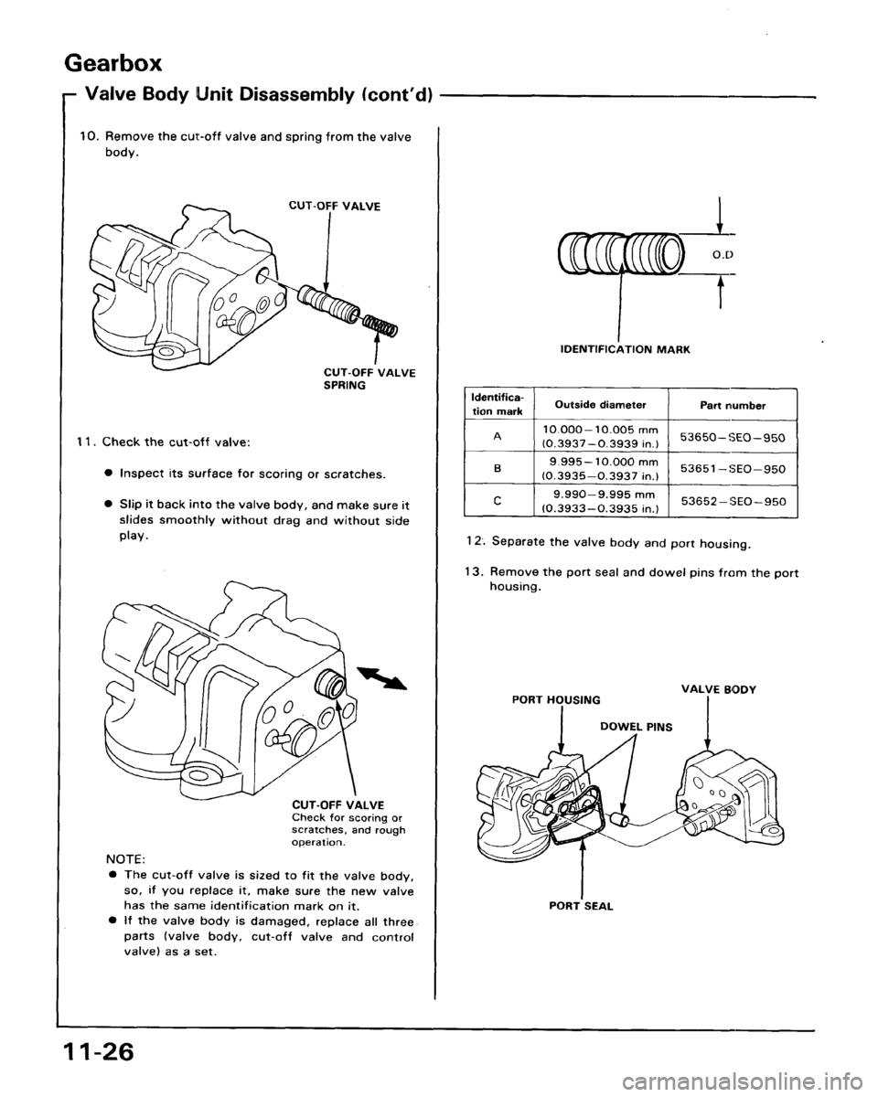 ACURA LEGEND 1988  Service Repair Manual 
