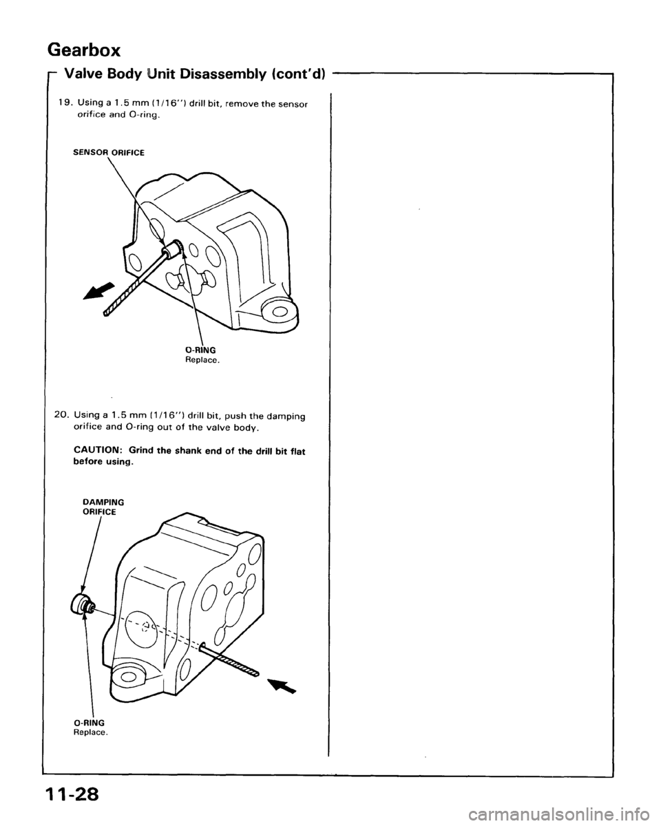 ACURA LEGEND 1988  Service Repair Manual 