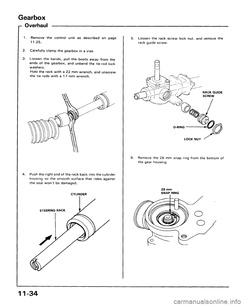 ACURA LEGEND 1988  Service Repair Manual 