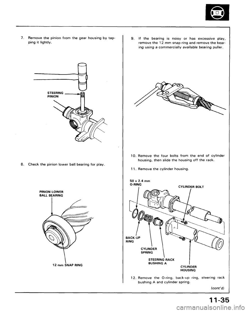 ACURA LEGEND 1988  Service Repair Manual 