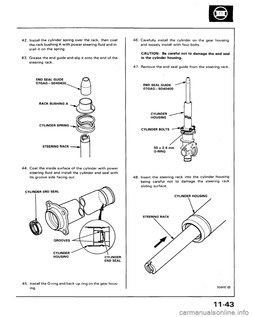 ACURA LEGEND 1988  Service Repair Manual 