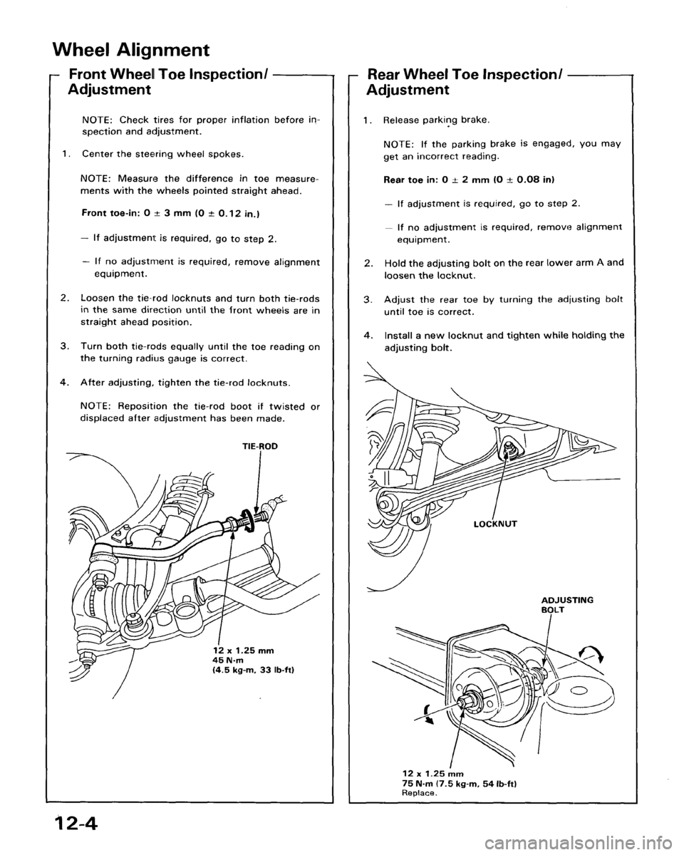 ACURA LEGEND 1988  Service Repair Manual 