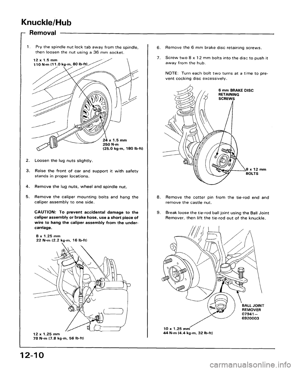 ACURA LEGEND 1988  Service Repair Manual 