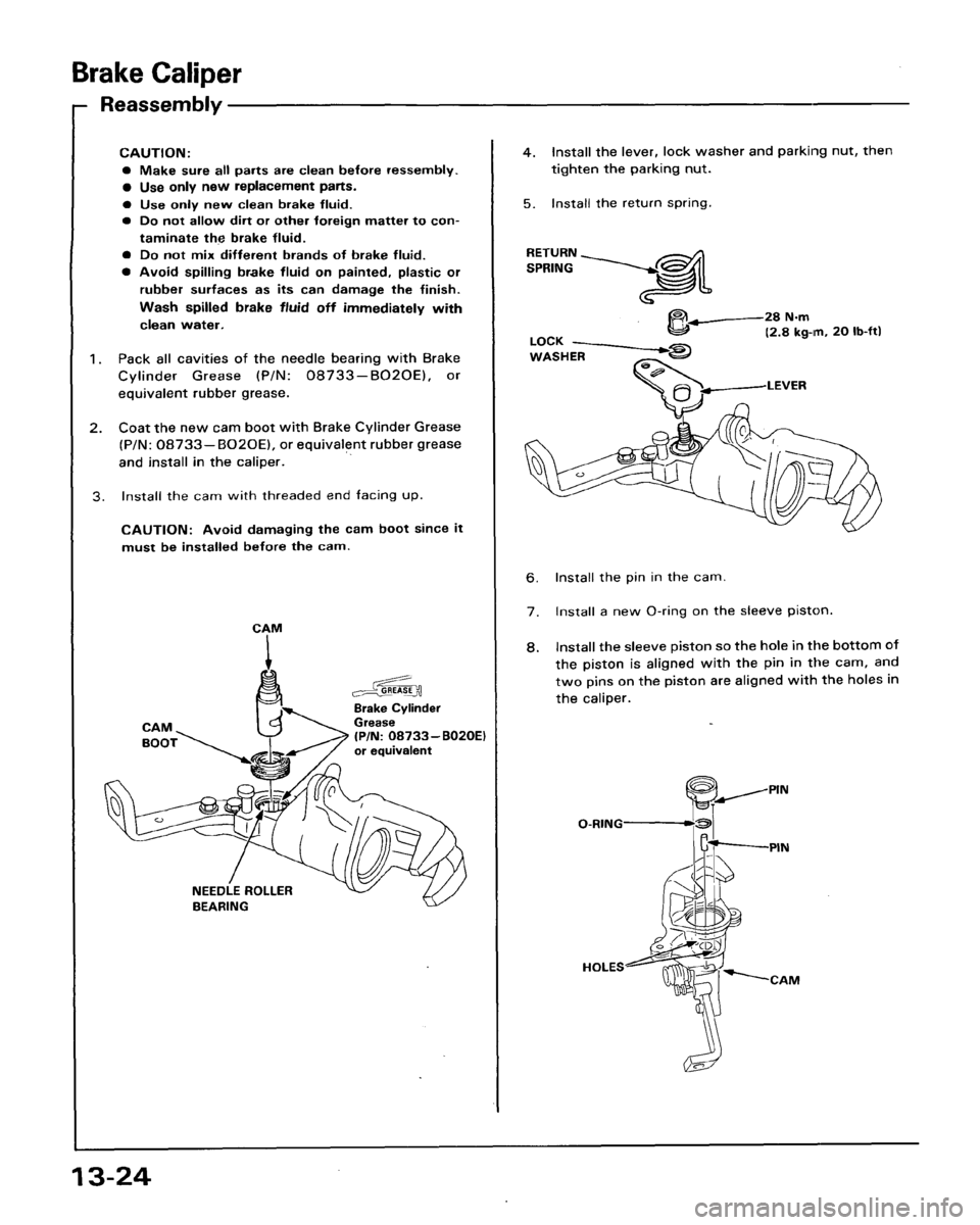 ACURA LEGEND 1988  Service Repair Manual 