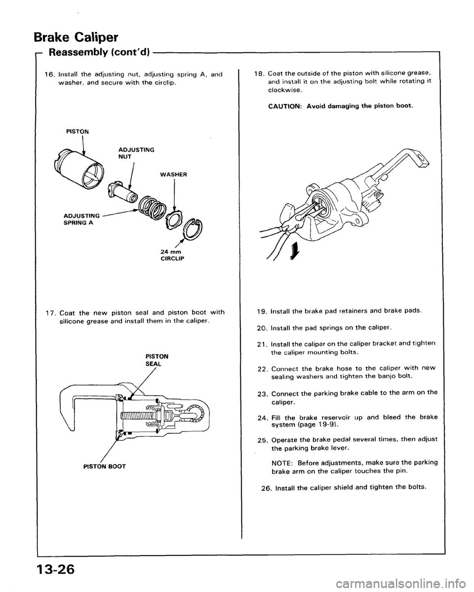 ACURA LEGEND 1988  Service Repair Manual 