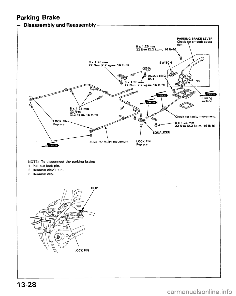 ACURA LEGEND 1988  Service Repair Manual 