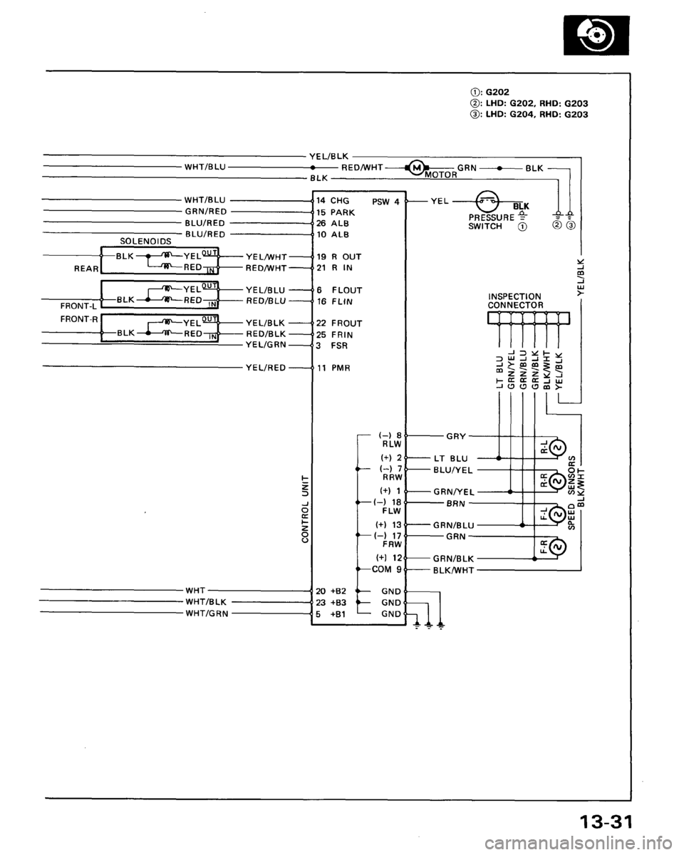 ACURA LEGEND 1988  Service Repair Manual 
